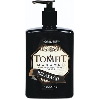 Tomfit přírodní masážní olej relaxační 500 ml – Hledejceny.cz