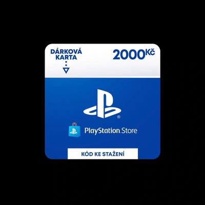 PlayStation predplatená karta 2000 Kč