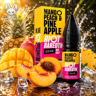 Riot Labs BAR EDTN Salt Mango Peach Pineapple 10 ml 10 mg
