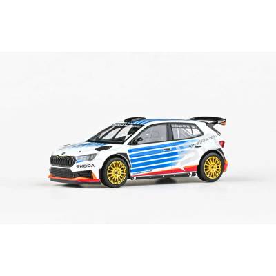 Abrex Škoda Fabia IV RS Rally2 2025 1:43 130RS 143XAB-607R4