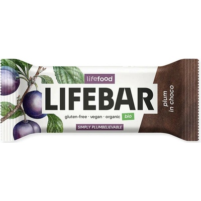 Lifefood Lifebar inchoco švestka RAW 40 g – Hledejceny.cz