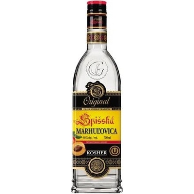 Kosher Familia Spišská Marhuľovica 40% 0,7 l (čistá fľaša)