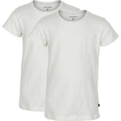 Minymo triko s krátkým rukávem 2ks white