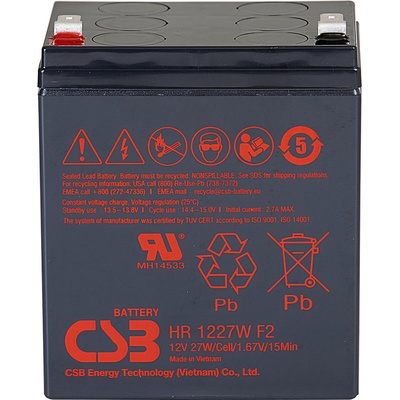 CSB HR1227WF2 12V 6,5Ah