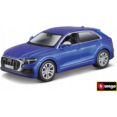 Bburago Audi SQ8 modrá metalíza 1:32