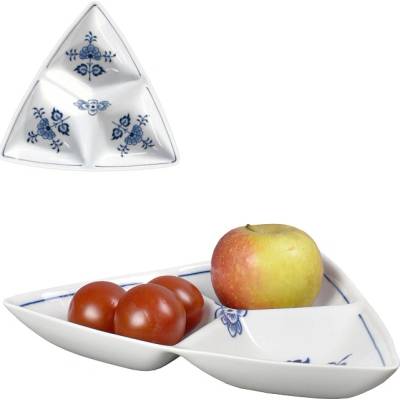 Český porcelán Dubí Cibulák miska Trina třídílná malá 20,3 cm