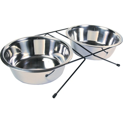 Trixie stojánek + 2 misky 1,8 l / 20 cm – Hledejceny.cz
