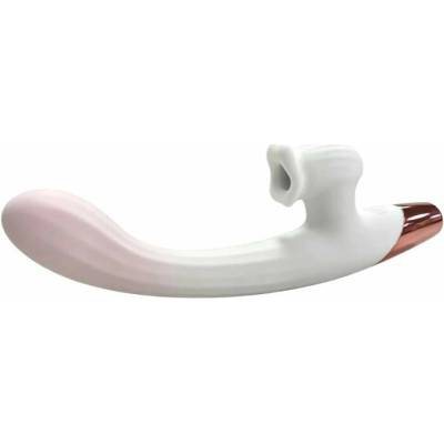 B-Series Dual Action Heating Vibe rabbit vibrátor s podtlakem a nahříváním