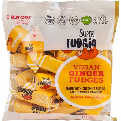 Super Fudgio Veganské karamely – zázvor BIO 150 g