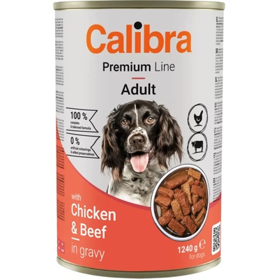 Calibra Premium Dog with Chicken & Beef 1240 g – Hledejceny.cz