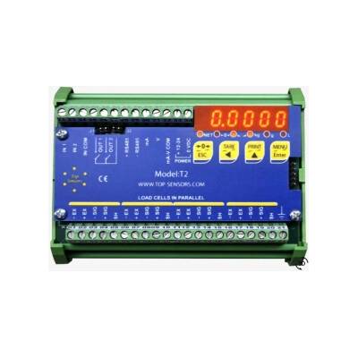 Zemic Europe Top Sensor T2 Transmitter analog/dig.DIN rail tenzometrický snímač zatížení
