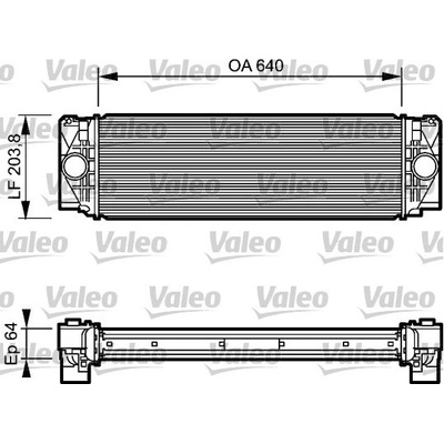 chladič turba VALEO 818732