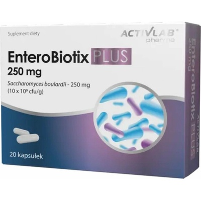 Activlab Pharma EnteroBiotix PLUS 250 mg 20 kapsúl