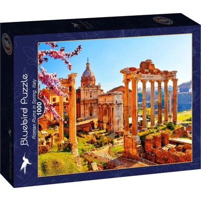 BlueBird Roman Ruins in Spring Italy 1000 dielov