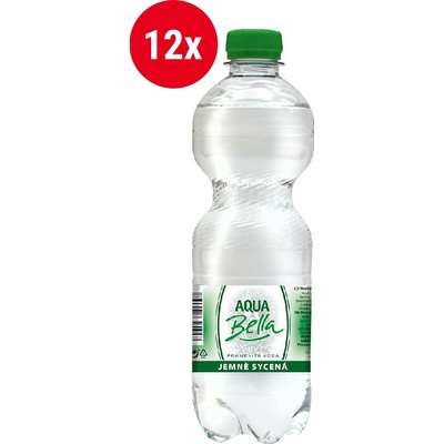 Aqua Bella jemně perlivá 12 x 0,5 l