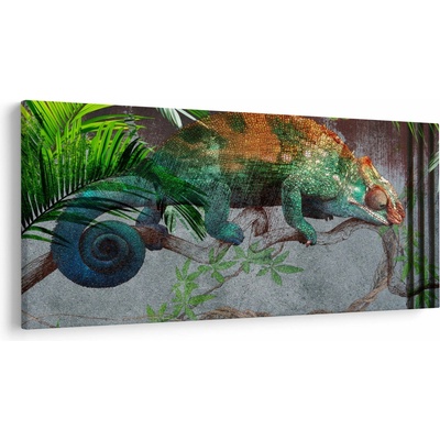 Obraz - Chameleon, jednodílný 250x125 cm