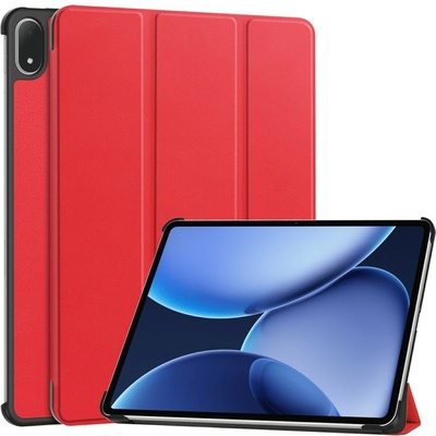 Vsetkonamobil 112846 LEATHER Zaklápací kryt pre OnePlus Pad 3 červený