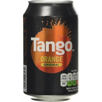 Tango sycená limonáda s příchutí pomeranče 24 x 330 ml