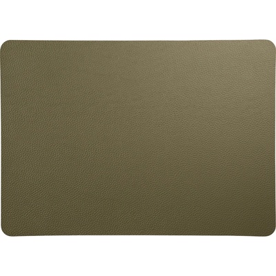 Asa Selection Prostírání imitace kůže olive 33x46cm