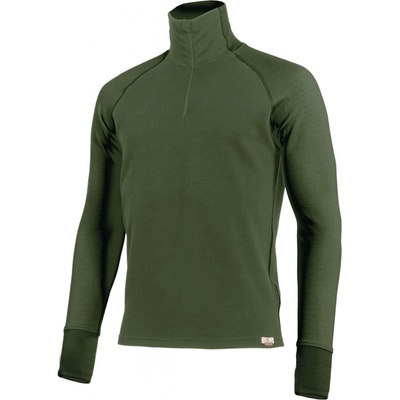 Merino Lasting Leo 6262 zelená vlněná mikina