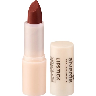 alverde naturkosmetik rtěnka Color & Care 47 Soft Brown 4,6 g