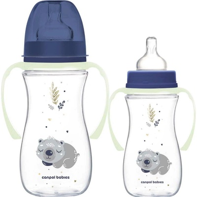 Canpol babies antikoliková lahev EasyStart Sleepy Koala modrá 300 ml