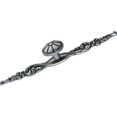 Knoflík 1474 mm, starožitné stříbro