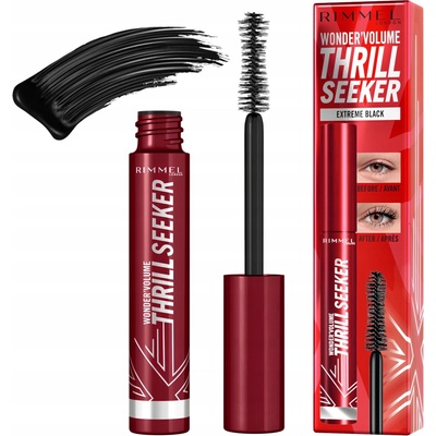 Rimmel London Thrill Seeker objemová a prodlužující řasenka Extreme Black 8 ml