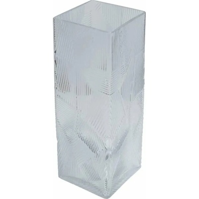 DOMOLETTI Váza MUKM252145, 30 cm, průhledná