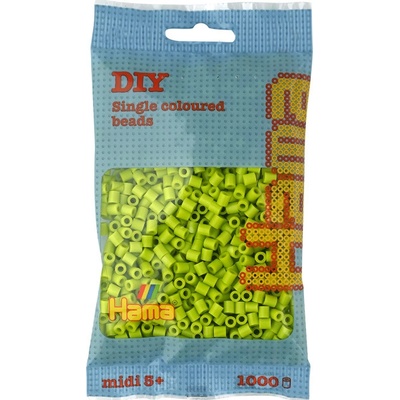Hama Zažehlovací korálky MIDI - limetkově zelené - 1000 ks - H207-104 – Hama |