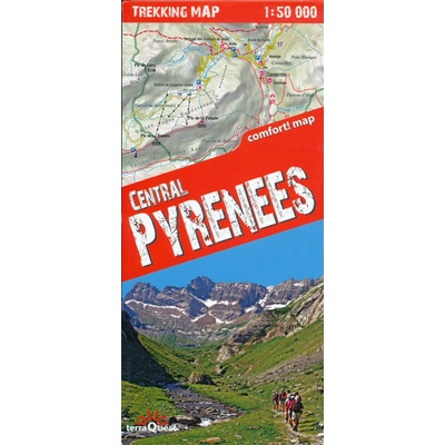 mapa Central Pyrenees 1:50 t. laminovaná – Hledejceny.cz