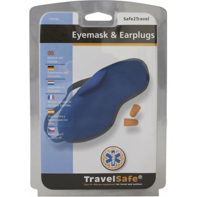 TravelSafe oční maska s ucpávkami Eye Mask Earplugs – Hledejceny.cz