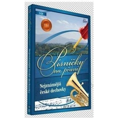 Písničky na přání - Nejznámější české dechovky - 3 CD – Hledejceny.cz