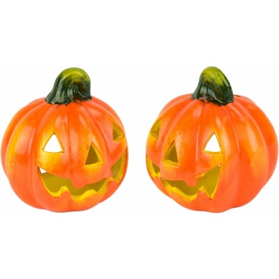 BerryHome Dýně keramická smějící, set 2 ks, 10 × 12 cm – Hledejceny.cz