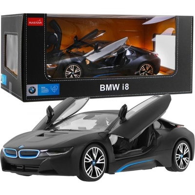 Rastar Auto BMW i8 R/C čierna RTR 1:14