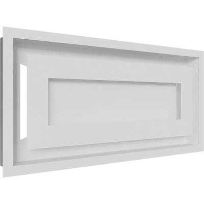 Kratki Mriežka WIND 220 x 450 mm biela