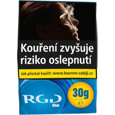 RGD Blue Tabák cigaretový 30 g x 8 ks