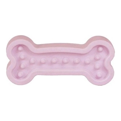 Eco friendly hračka pro psy kost malá růžová, 13 cm/70 g