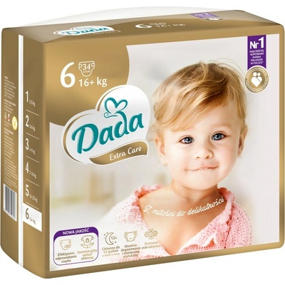 Dada Extra Care 6 16+ kg 34 ks
