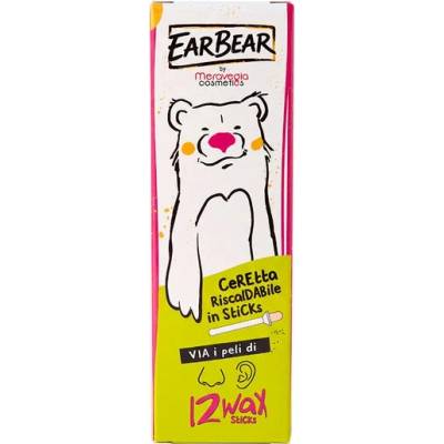 Meravegia Ear Bear 12 Wax Sticks