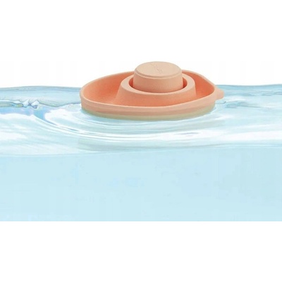 Plan Toys Gumová rozkladacia loď Pastel Orange 5