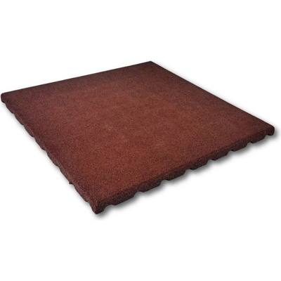 Onek Rubbertile 50 x 50 x 2,5 cm červená 1 ks