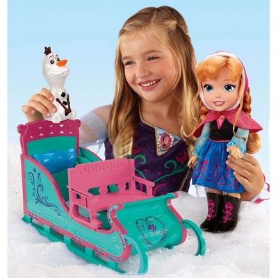Jakks Pacific Disney Ledové království Anna a Olaf na saních