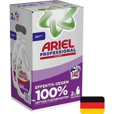 Ariel Professional 100% prací gel Color 2 x 70 PD 6,3 l