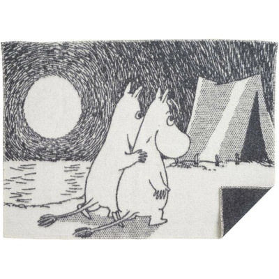 Klippan Švédsko Vlněná dětská deka Moomin Adventure Šedá – Hledejceny.cz