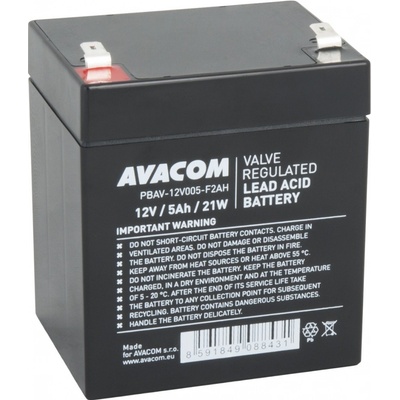 Avacom 12V 5Ah PBAV-12V005-F2AH