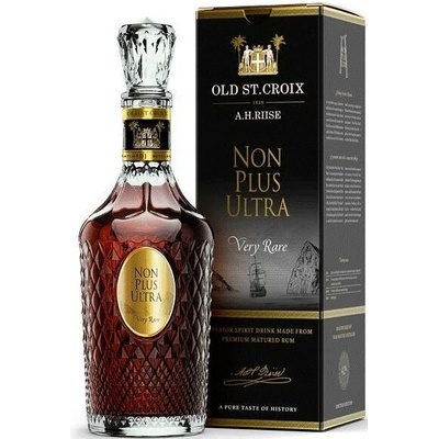 A.H. Riise Old St. Croix Non Plus Ultra Very Rare 42% 0,7 l (karton)