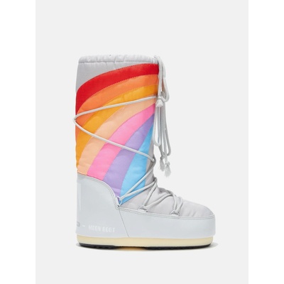 Moon Boot Boty Icon Rainbow 002 glacier/blue-red