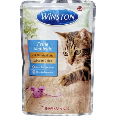 Winston Cat drůbeží s játry jelly 100 g