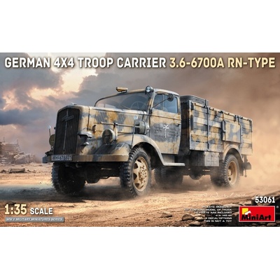 MiniArt German 4x4 Troop Carrier 3.6-6700A RN-Type 1:35